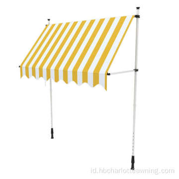 Balkon Manual Awning -Patio Clamp Awning